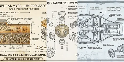 Solarpunk Patent Schematic Engines generated by gemini-image