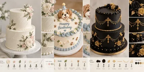 Buttercream Cake Design Decor Ideas generated by chatgpt-image