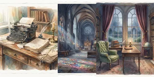 Vintage Watercolor Art generated by gemini-image