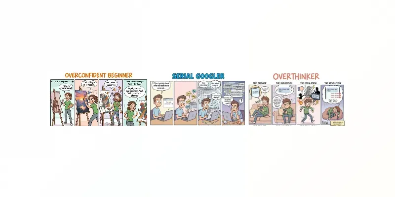 Viral Personality Comic Strips generated by undefined