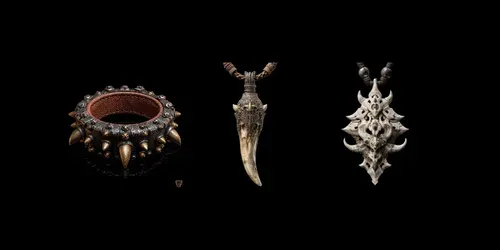 World Of Warcraft Orc Jewelry generated by midjourney