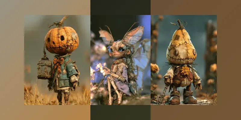 Whimsical Gothic Oddities generated by undefined