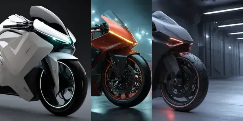 Futuristic Motorcycle Concepts generated by undefined