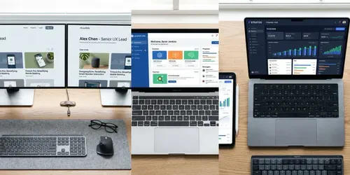 Flatlay Mockup Generator For Saas Web generated by gemini-image