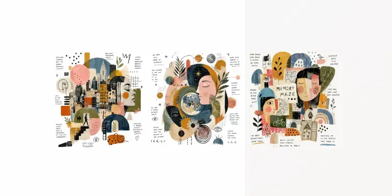 Only Human Abstract Maps generated by undefined