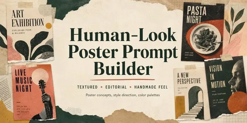 Humanlook Poster  Builder generated by undefined