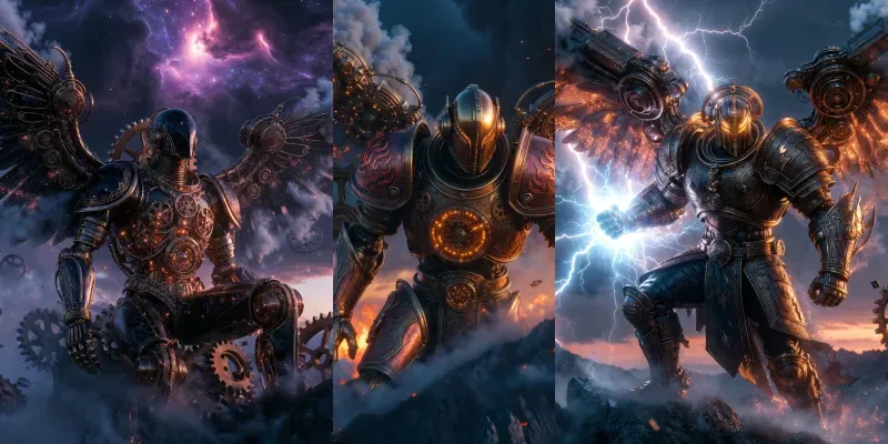 Clockwork Storm Guardians generated by undefined