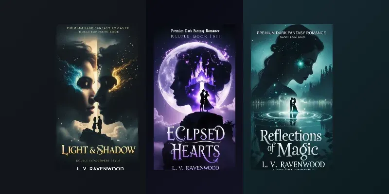 Book Covers Dark Fantasy Romance KDP generated by undefined