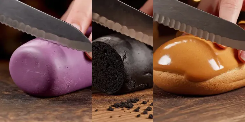ASMR Cookie Slicing generated by undefined