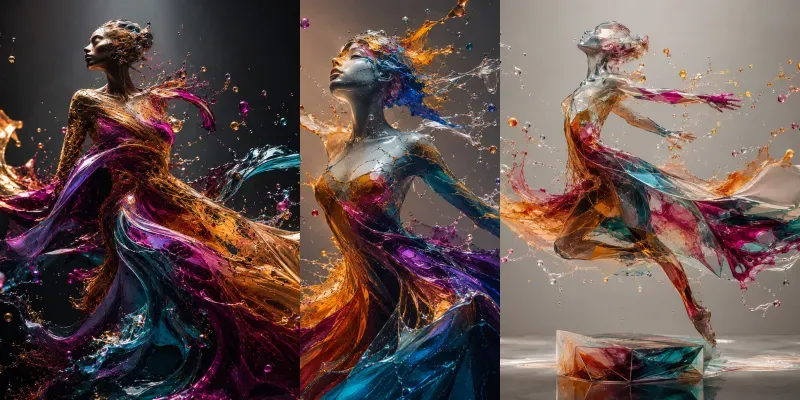 Chromatic Fluid Vogues generated by undefined