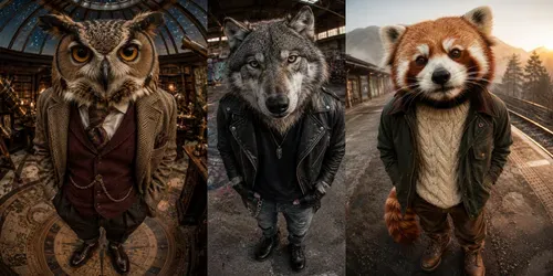Fisheye Portraits generated by chatgpt-image