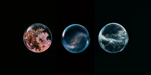 Soap Bubble World Art Generator generated by midjourney
