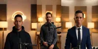 Viral Podcast Speaker Videos grok-video prompt mini thumbnail