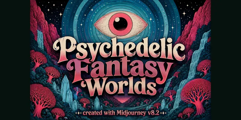 Psychedelic Fantasy Worlds generated by undefined