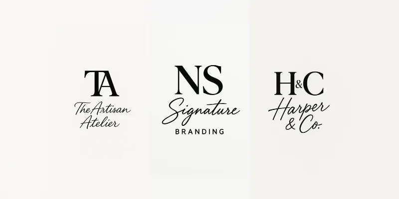 Elegant Monogram Logo generated by undefined