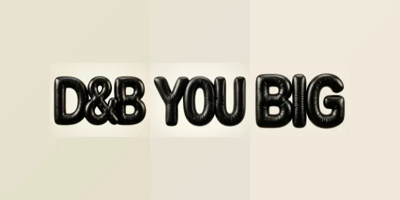Leather Balloon 3D Typographies generated by undefined