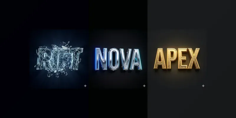 3D Typography Art generated by undefined