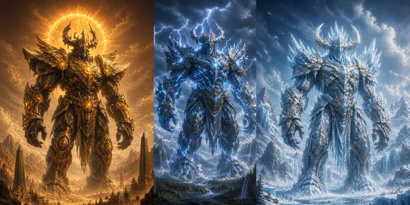 Titanforge Colossal Titans generated by undefined