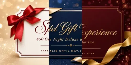 Luxury Gift Voucher Card Templates generated by chatgpt-image