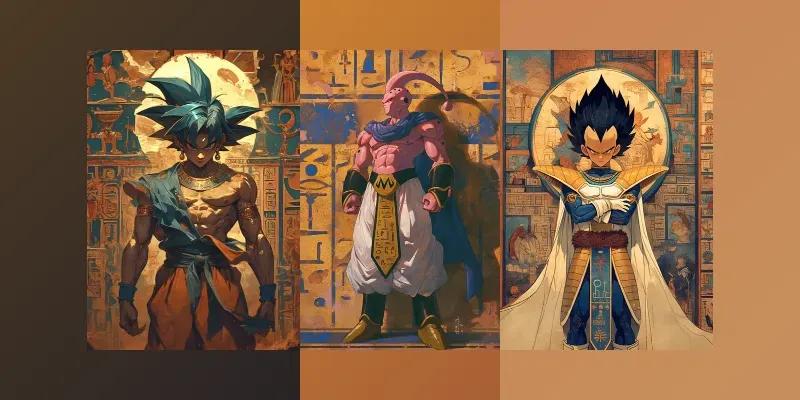 Egyptian Mythic Dragon Ball Heroes generated by undefined