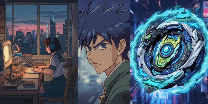 90s Vintage Anime Scene Generator generated by undefined