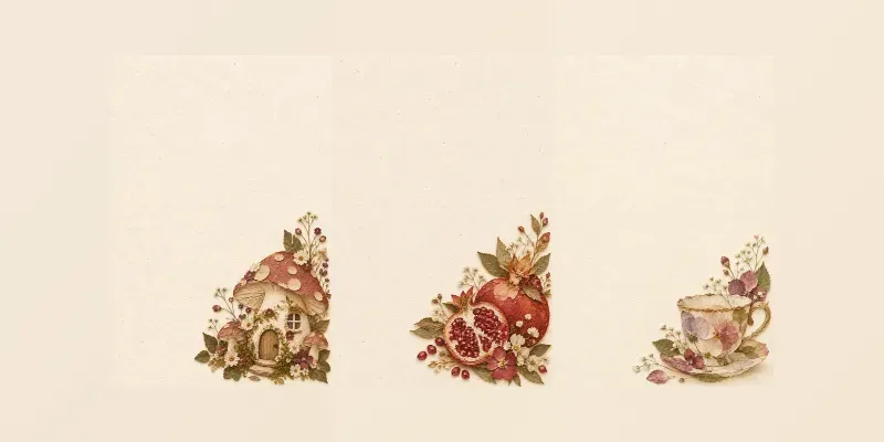 Pressed Nature Stationeries