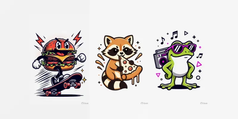 Cute Character Tshirt Designs generated by undefined