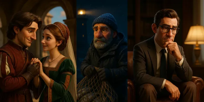 Dynamic 3D Cinematic Character Designs generated by undefined