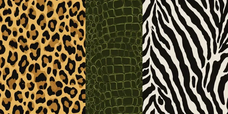 Seamless Animal Print Patterns generated by undefined