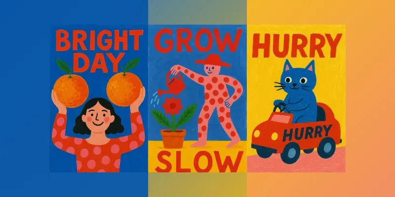 Vibrant Folk Pop Illustrations generated by undefined