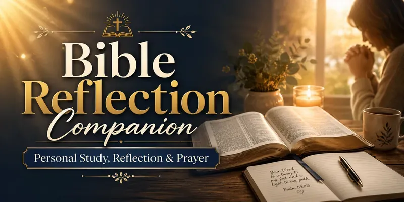 Bible Reflection Personal generated by undefined