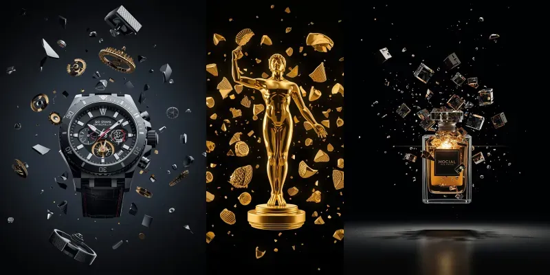 Luxury Object Explosion Packs generated by undefined