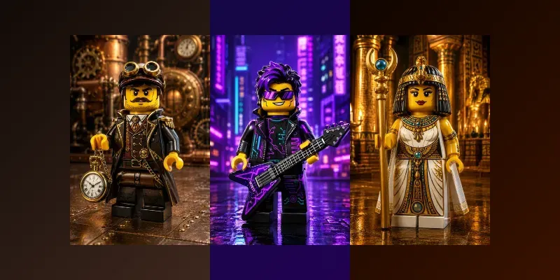 Custom Lego Minifigures generated by undefined