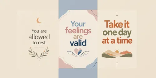 Minimalist Mental Health Prints generated by chatgpt-image