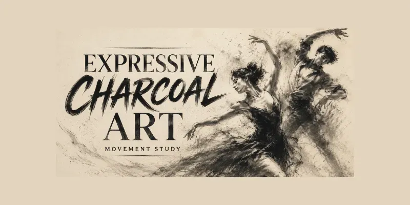 Expressive Charcoal Art generated by undefined