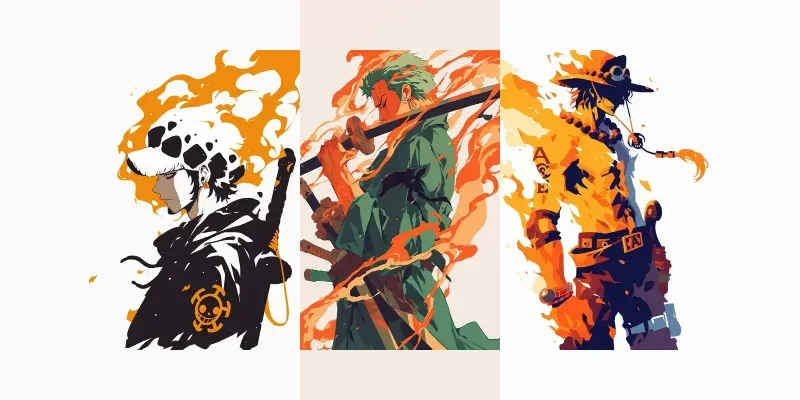 Minimalist One Piece Wallpapers generated by undefined