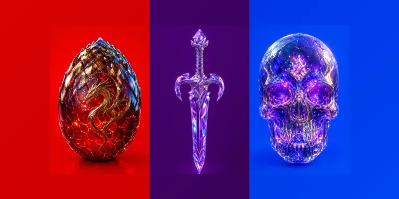 Ultra Glossy Fantasy Objects generated by undefined
