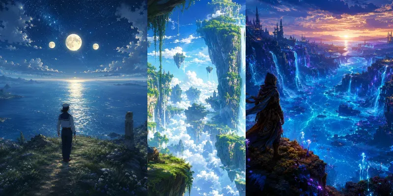 Cinematic Dreamscape Adventures generated by undefined