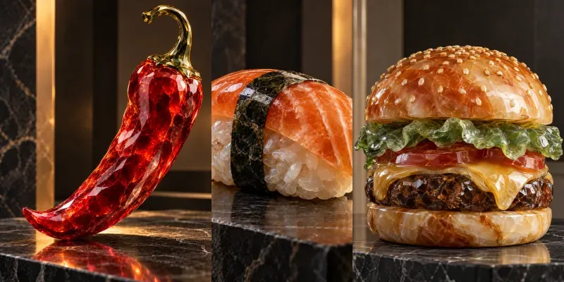 Impossible Food Sculptures