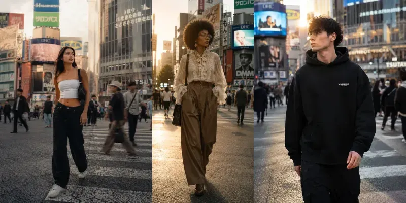 Street Fashion Models generated by undefined
