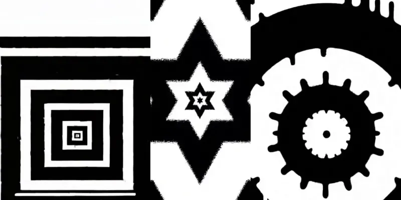 Monochromatic Pulse Illusion Series generated by undefined