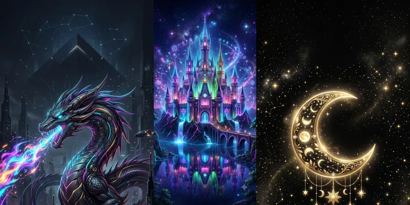 Aesthetic Phone Wallpaper Generator generated by undefined