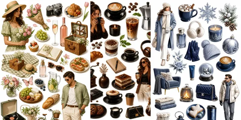 Lifestyle Sticker Generator generated by undefined