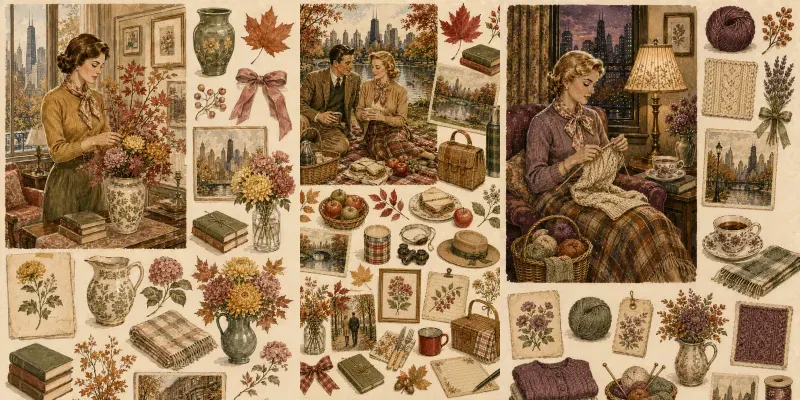 Chicago Housewife Ephemera Sheets generated by undefined
