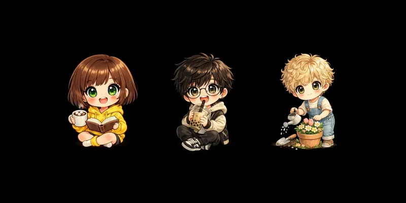 Cute Everyday Character Creators generated by undefined