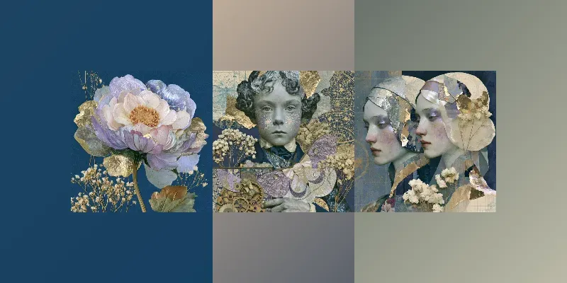 Botanical Atlas Collages generated by undefined