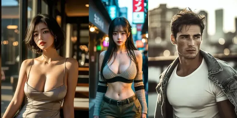 Ultrarealistic Instagram Model Portraits generated by undefined