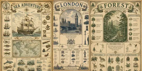 Antique Infographic Poster Generator generated by chatgpt-image