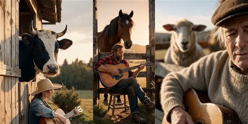Cinematic Farm Videos generated by undefined