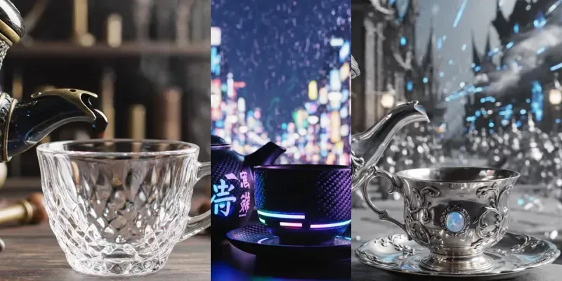 ASMR Teapots generated by undefined